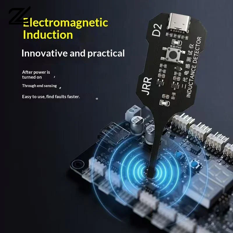 Versatile Inductor Detector Tool for Comprehensive Phone Motherboard Coil Testing and Repair