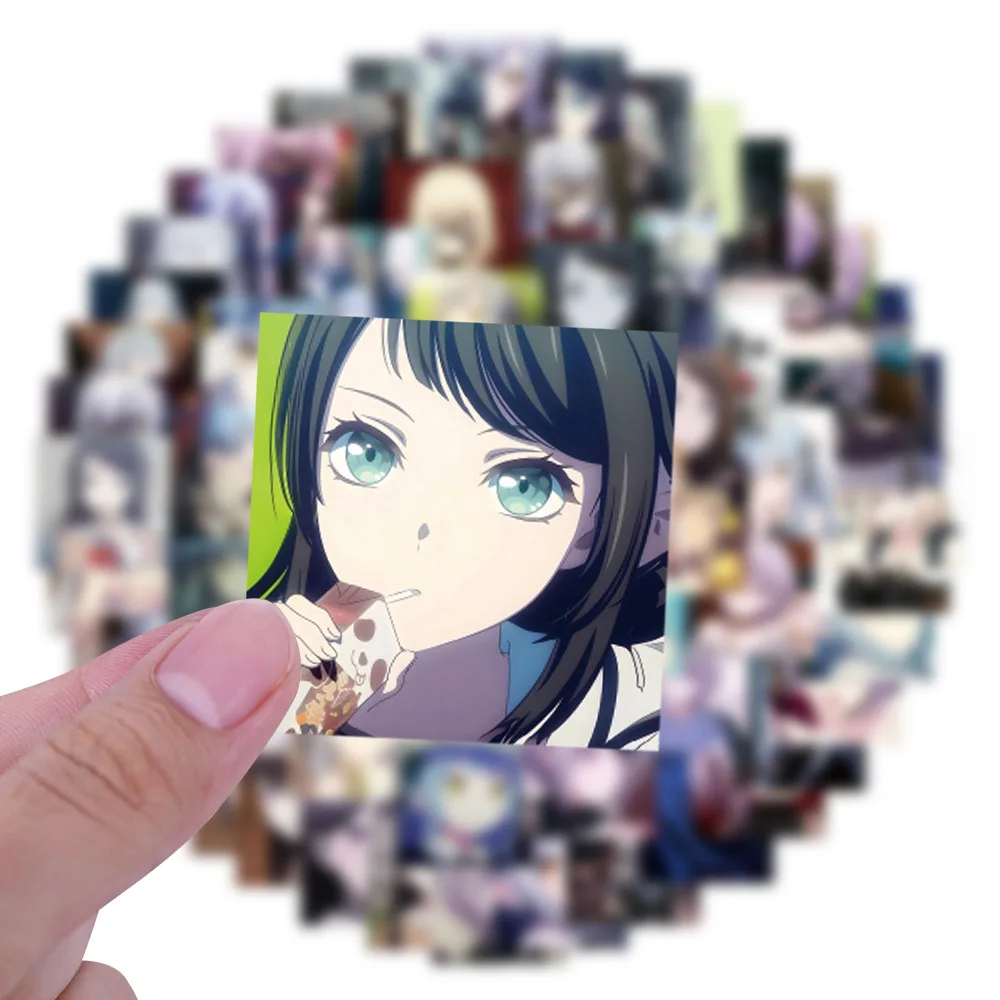 10/80PCS Ave Mujica Stickers Funny Cartoon Sticker Music Style Animation Toy Luggage Laptop Guitar Car Bike Skateboard Decals - Image 2