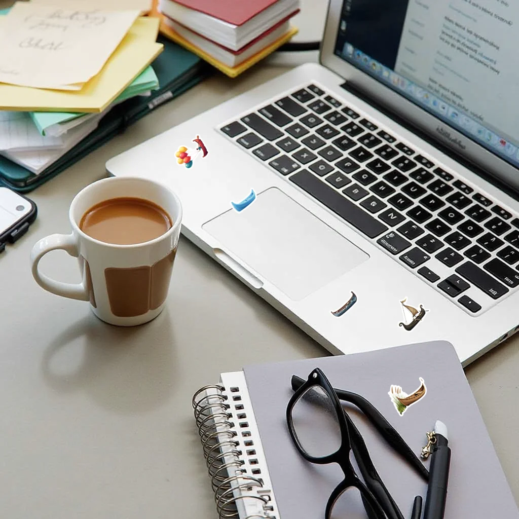 35pcs-70pcs ملصقات حية الكرتون مضحك ملصقات ملصقات لأجهزة الكمبيوتر المحمول الأمتعة كأس الهاتف المحمول DIY بها بنفسك الهاتف المحمول