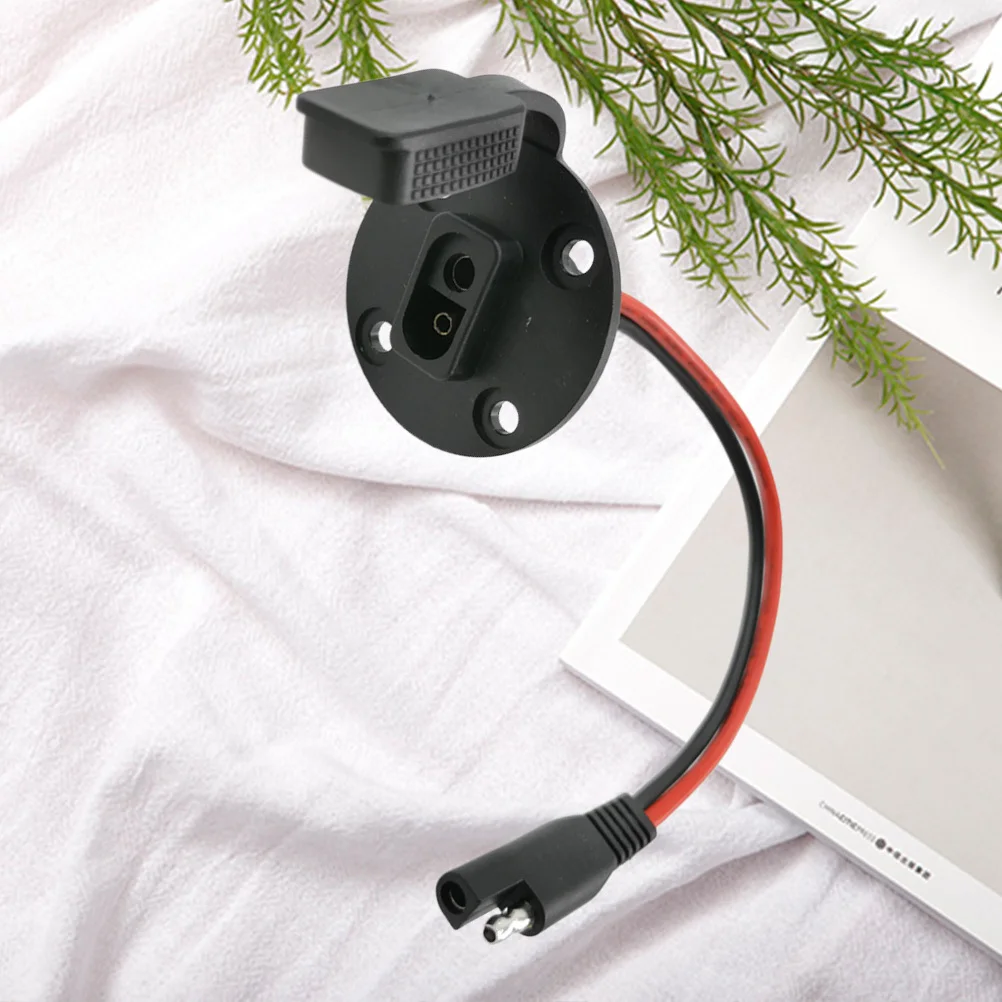 Sae 2 حفرة 4 حفرة غطاء مقاوم للماء موصل كابل للوحة طاقة شمسية دراجة نارية Rv شاحنة بحرية تمديد كابل