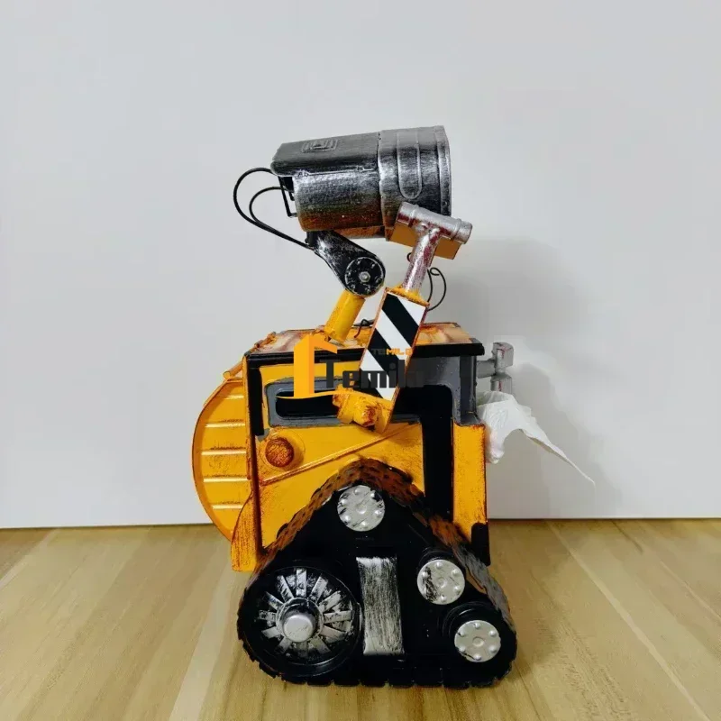 Iron Art Retro Tile Wall-e Robot Piggy Bank Creative Paper Drawer Tray Storage Ornament Decoration Drawer Box Brithday Gift