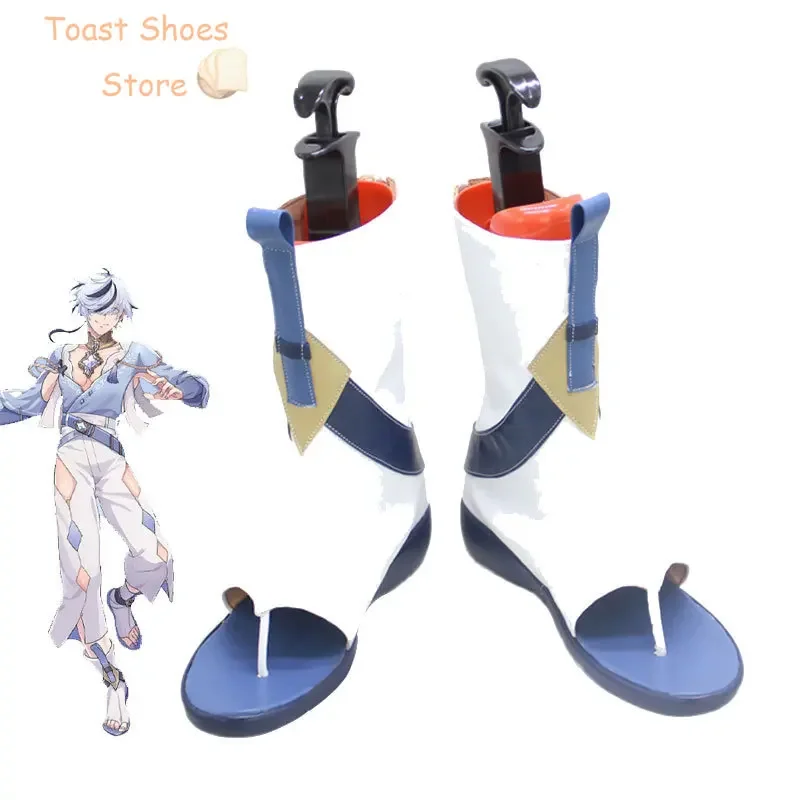 

Игра Nu: Carnival Blade, обувь для косплея, карнавальные ботинки на Хэллоуин, обувь из искусственной кожи, реквизит для косплея, реквизит для костюма