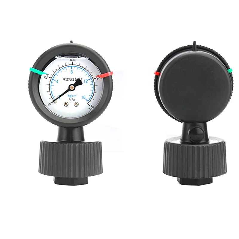 Manometr membranowy Y-60FE 0-1.6 MPA Radialny G1/4 Całkowicie z tworzywa sztucznego