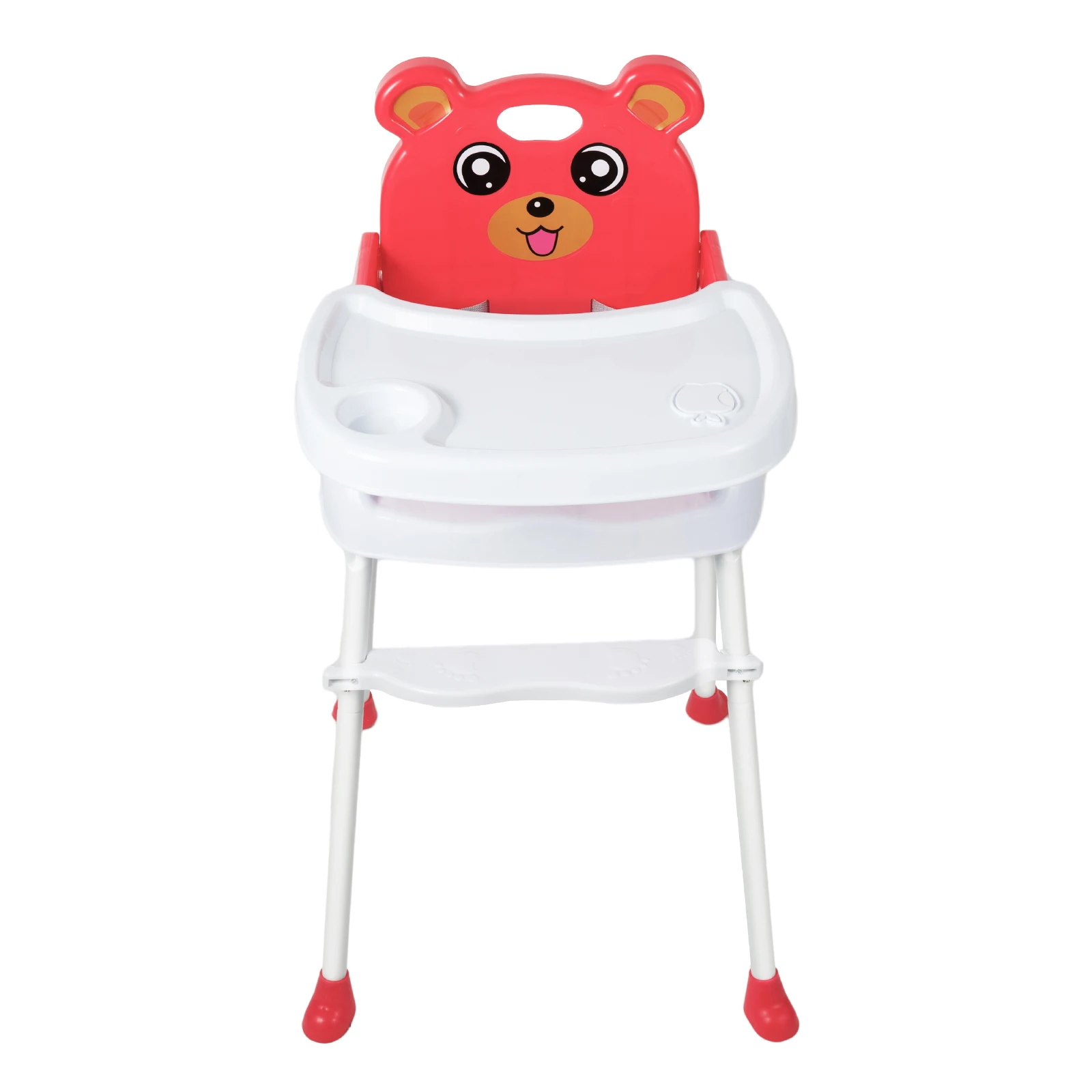 Folding Baby Highchair, Portable Dinning High Chair for Children Feeding, Baby Table and Chair 15.75x12.6\