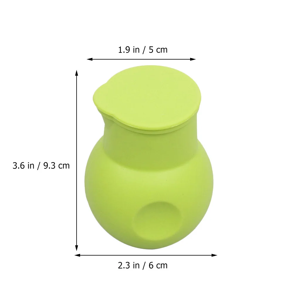 2 pezzi in silicone per fusione del cioccolato flessibile per microonde strumento per versare il burro fuso calore salsa al latte strumento di cottura