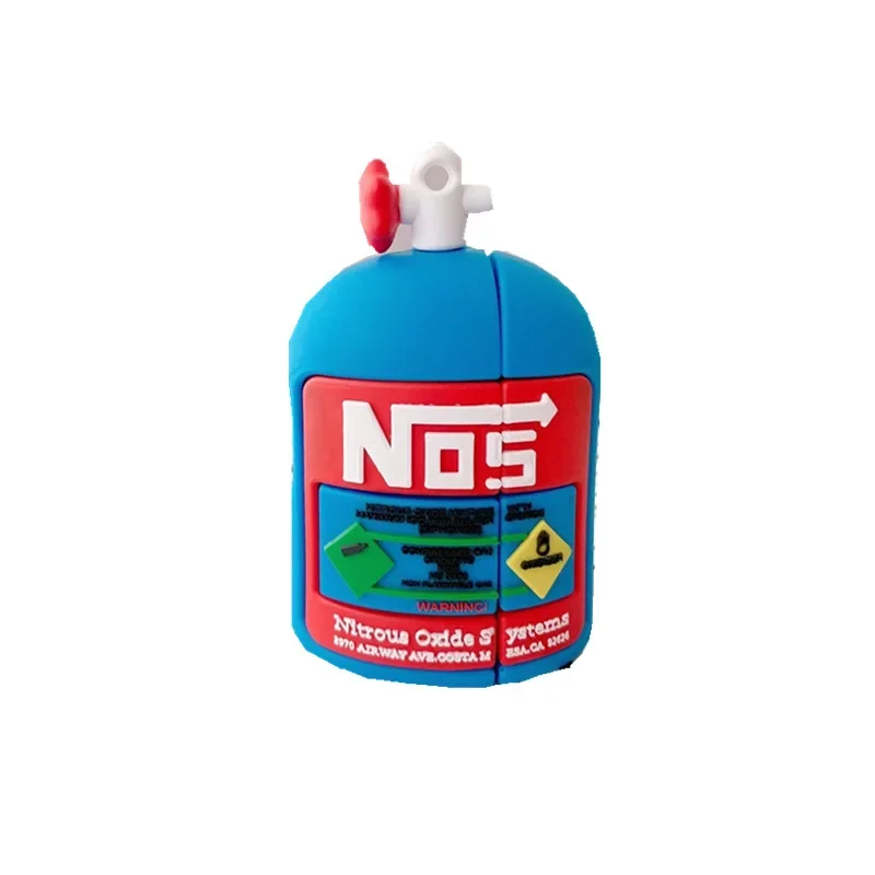 For Apple Airpods 4 3 2 1 Airpods Pro 2 Case Cute Car NOS Nitrous Oxide Systems Earphone Sleeve Soft Silicone Protective Cover