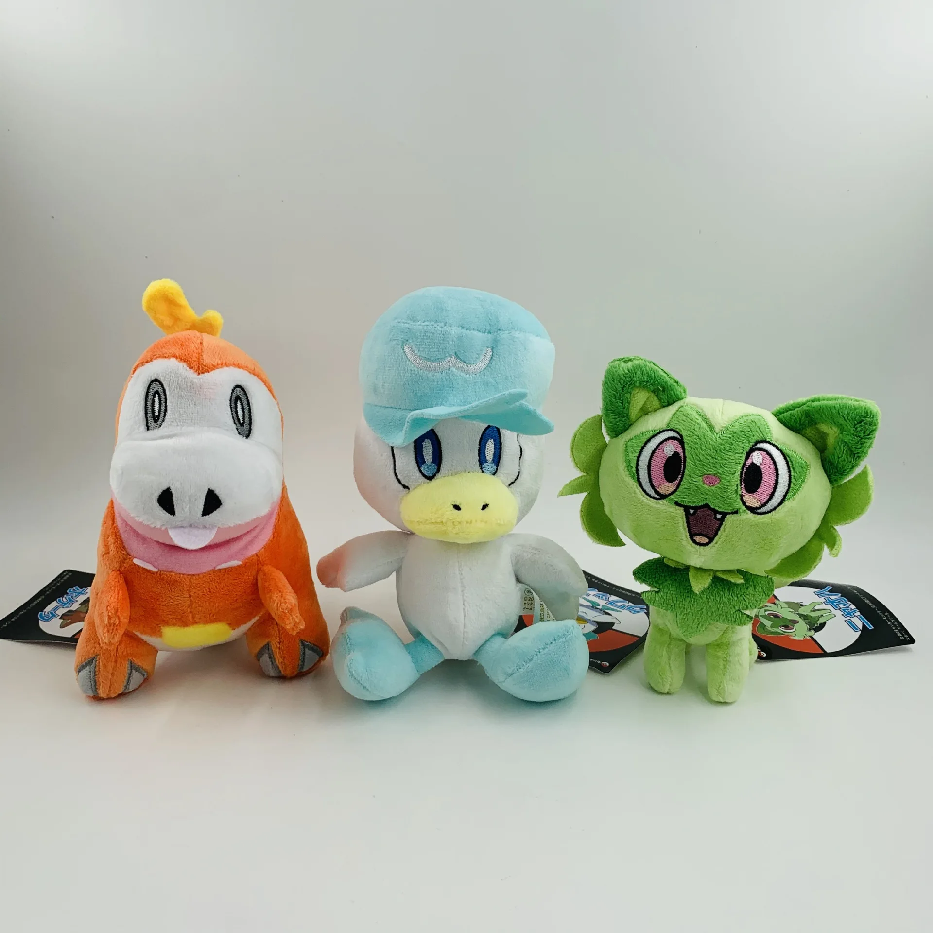 New Pokémon Scarlet and Violet Game Character Pokemon Plush Toy Kawaii Sprigatito Fuecoco Quaxly Stuffed Doll Friends Gift