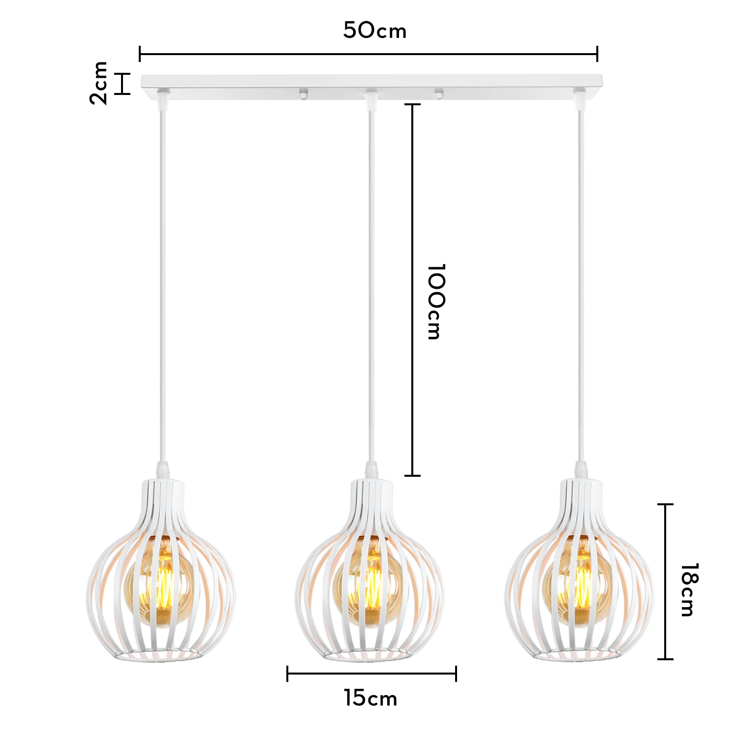 Retro Industriële Hanglamp Kap Geometrische Moderne Ijzeren Lampenkap Restaurant Hanglamp Creatieve Gang Verlichtingsarmatuur