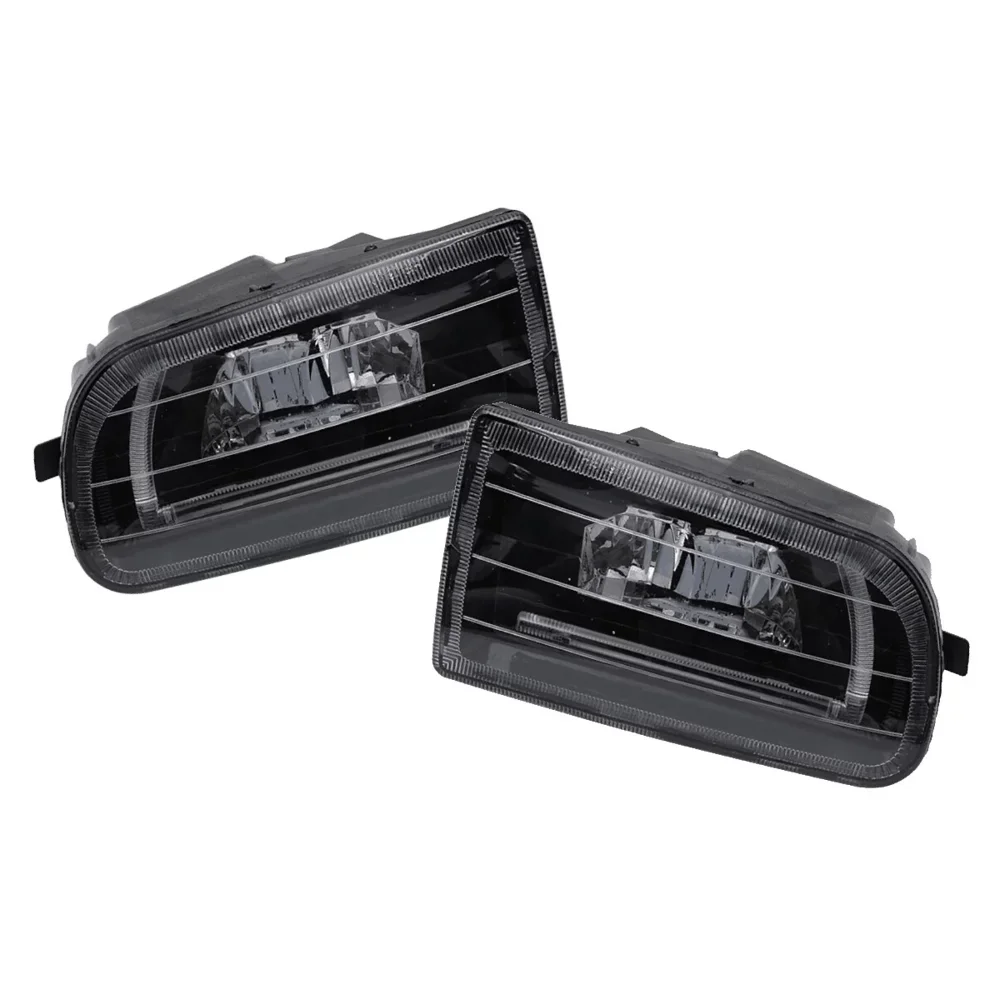 For Toyota Corolla AE100 AE101 1993-1997 Front Left & Right LED Fog Lights White DRL Daytime Running Light Driving Lamps