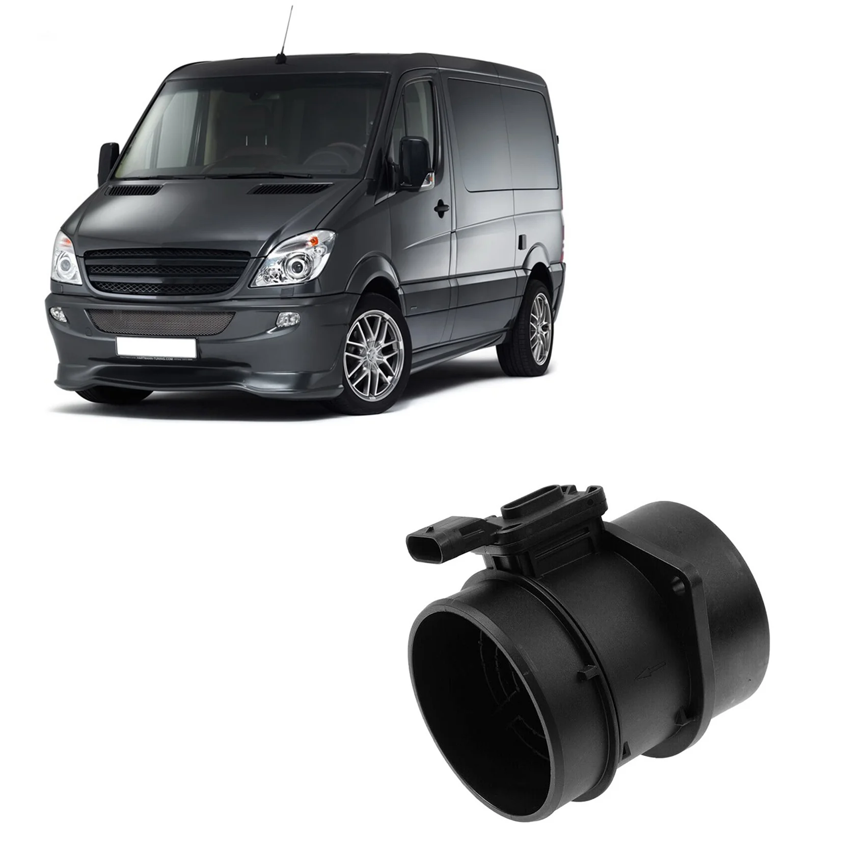 

5WK98101 A6450900048 6450900048 Mass Air Flow MAF Sensor For E-Class A207 V-Class Vito Tourer W447 GLK-Class X204