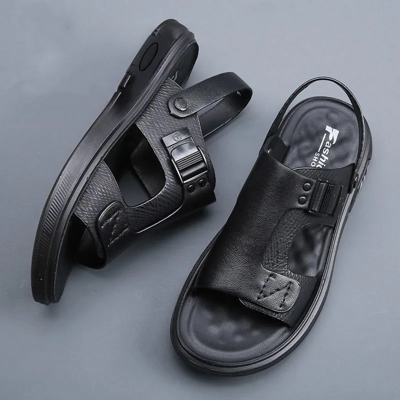 Men Sandals Summer Leisure Beach Holiday Sandals Men Shoes  New Outdoor Male Retro Comfortable Casual Sandals Men Sneakers