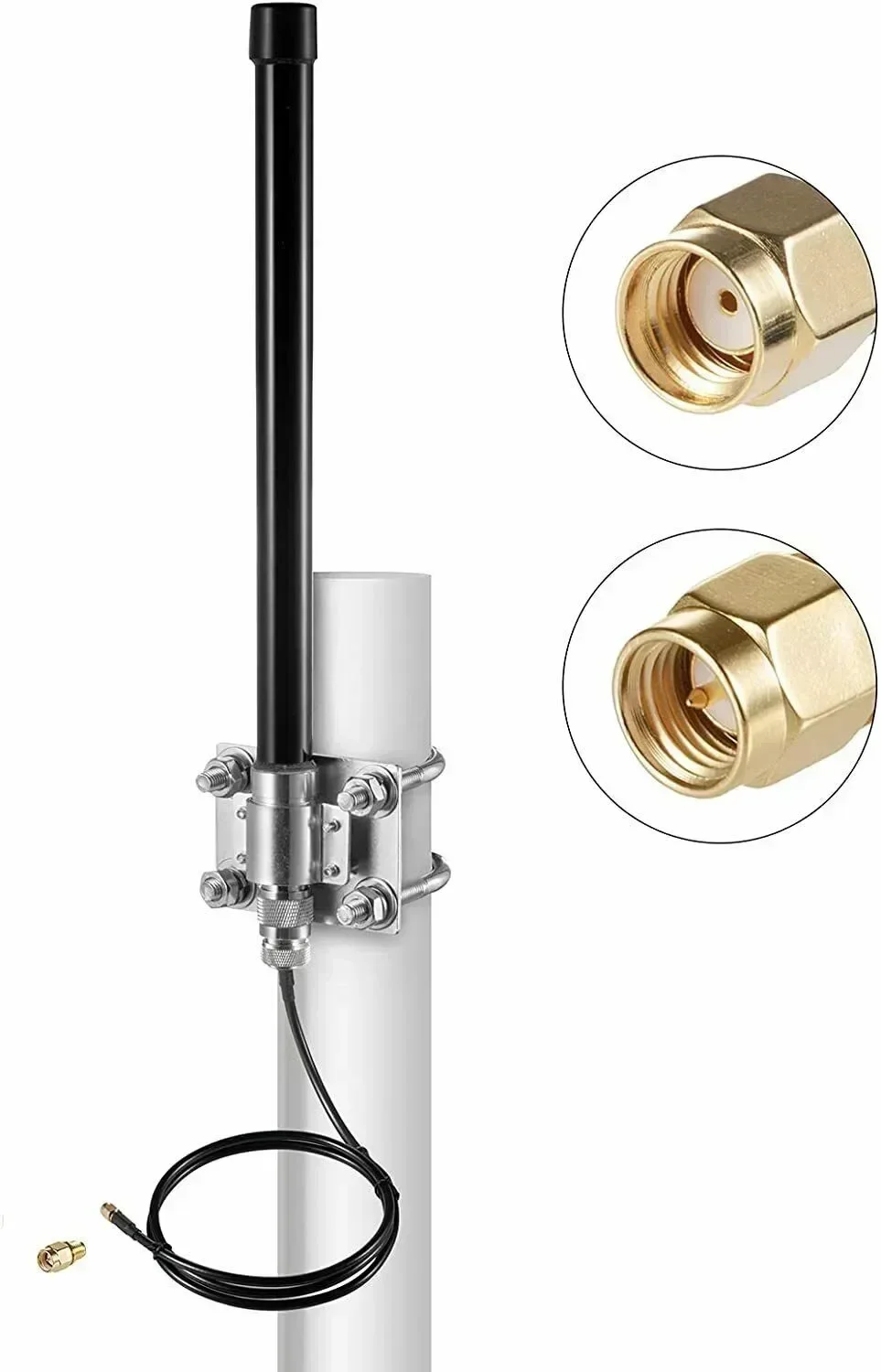 1 pcs high quality 8dBi 915MHz Antenna for Helium N-J male head RAK Hotspot HNT Miner 868MHz  fiberglass antenna kit