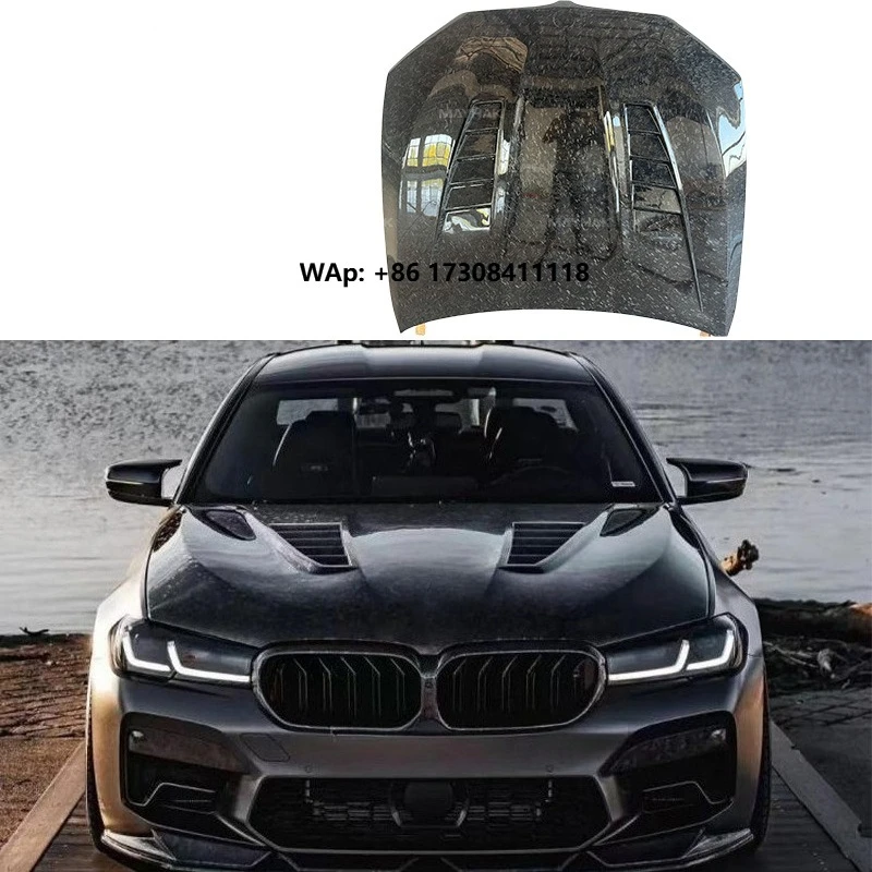 

Top Selling Car Body Kit Carbon Fiber Front Engine Hood Cover for 5 Series G30 F90 M5