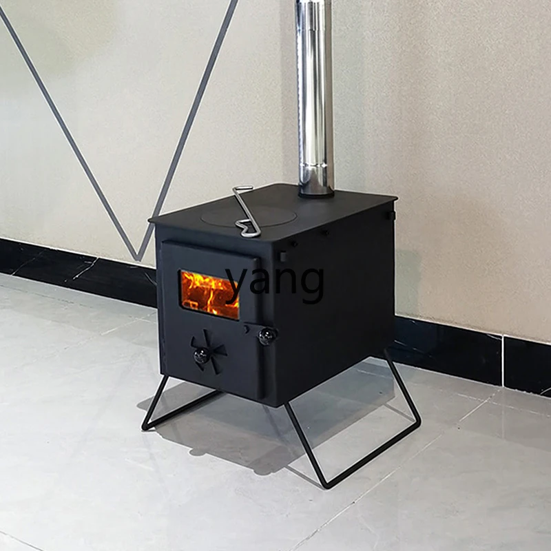 Yjq Outdoor Firewood Stove Outdoor Self-Driving Tour Folding Table for Car Portable Tents Camp Barbecue