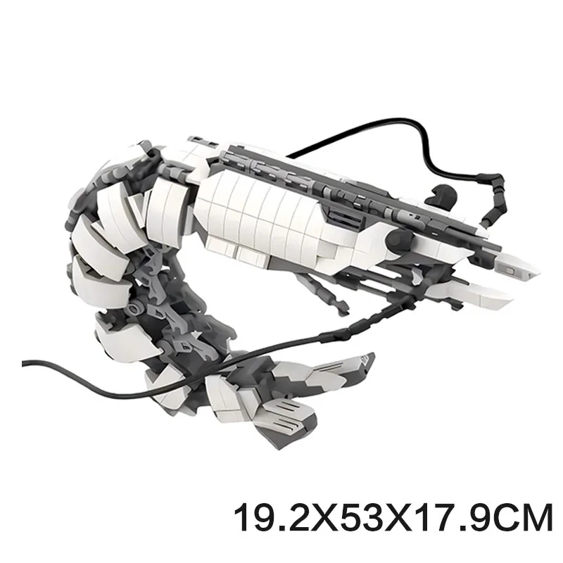 MOC Kreatives Mechanisches Tier-Set: Mantis, Frosch, Skorpion Kombinations-Bausteine DIY Puzzle Montage Spielzeug Geschenk Dekoration – Detail 17