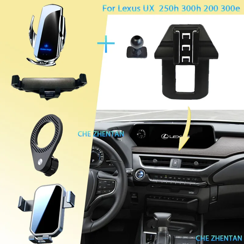 

Car Mount for Lexus UX 250h 300h 300e 2019~2023 Air Vent Auto Mobile Phone Holder Cellphone Bracket Gravity Stand Accessories