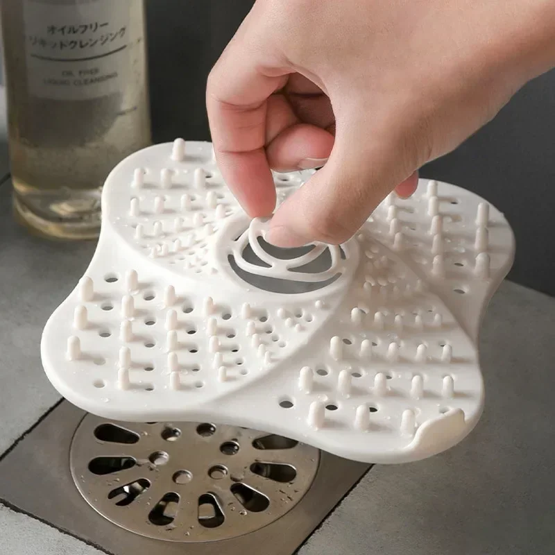 

Anti-blocking Hair Catcher Hair Stopper Plug Trap Shower Floor Drain Covers Sink Strainer Filter Bathroom Kitchen Accessories