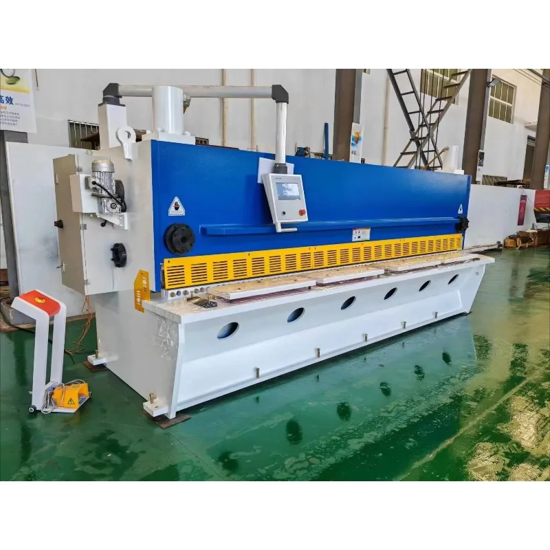 Steel Plate Shearing Machine 3.2m 4m Cnc Guillotine Aluminum Iron Sheet Metal Small Hydraulic Guillotine Shear Customized