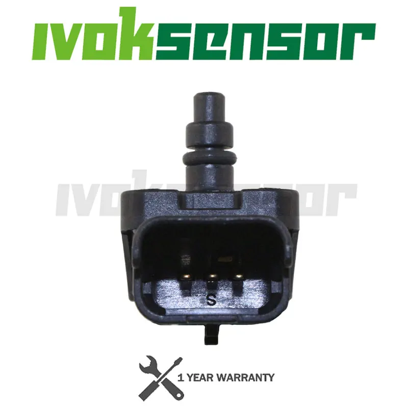 Manifold Turbo Boost Pressure MAP Sensor For 2004-2013 Ford C-Max Fiesta V VI Focus II Fusion Kuga I 1.6 2.0 TDCi 3M5A12T551AC