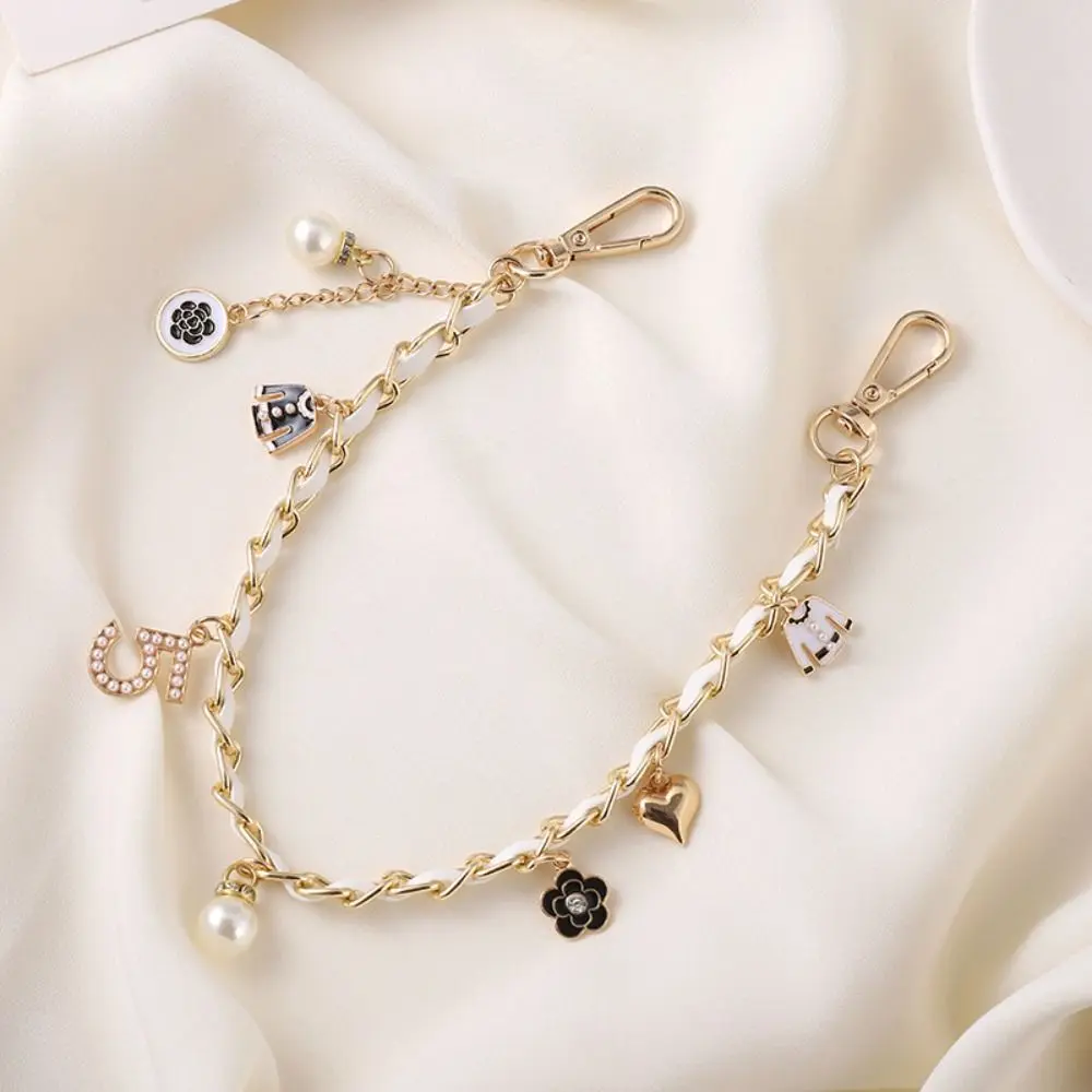 

36 cm Universal Mobile Phone Lanyard Pickup Carrying Chain Short Wrist Strap Style Lipstick Strap Small Fragrant Wind Pendant