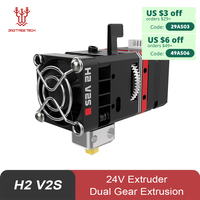 BIQU H2 V2S 24V Extruder Direct Dual Drive Gear Hotend 24V TPU 3D Printer Parts For BX Ender 3 V2 PRO CR10 DIY TITAN Extruder