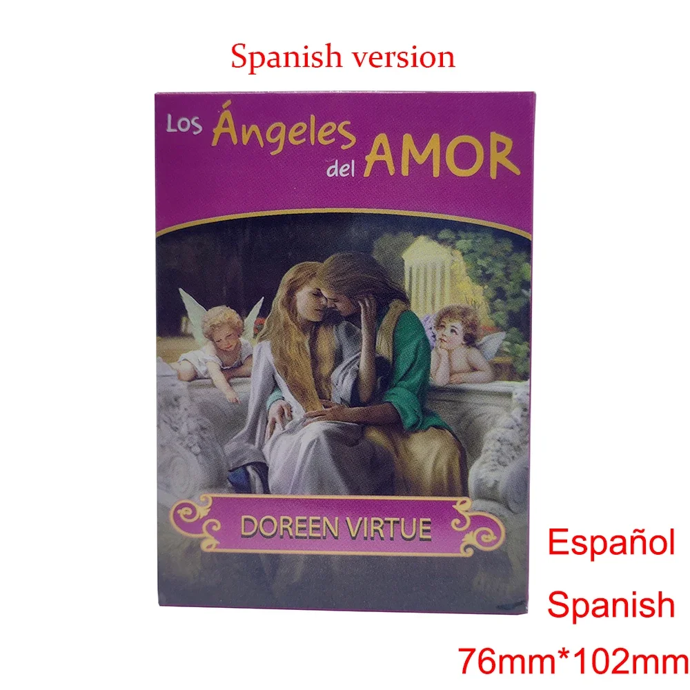 Spanish Version Oracle Deck.Spanish Los Angels Del Amor Oracle Cards  Tarot Cards for Beginners.Tarot Deck.New Deck High Quality