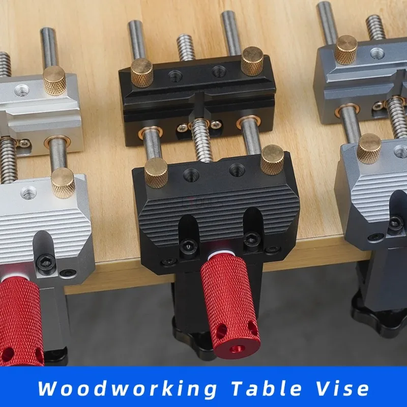 Multi-functional Aluminum Alloy Precision Table Vise Quick Fixture Clamp Desktop Workbench Household Woodworking Pliers Tool