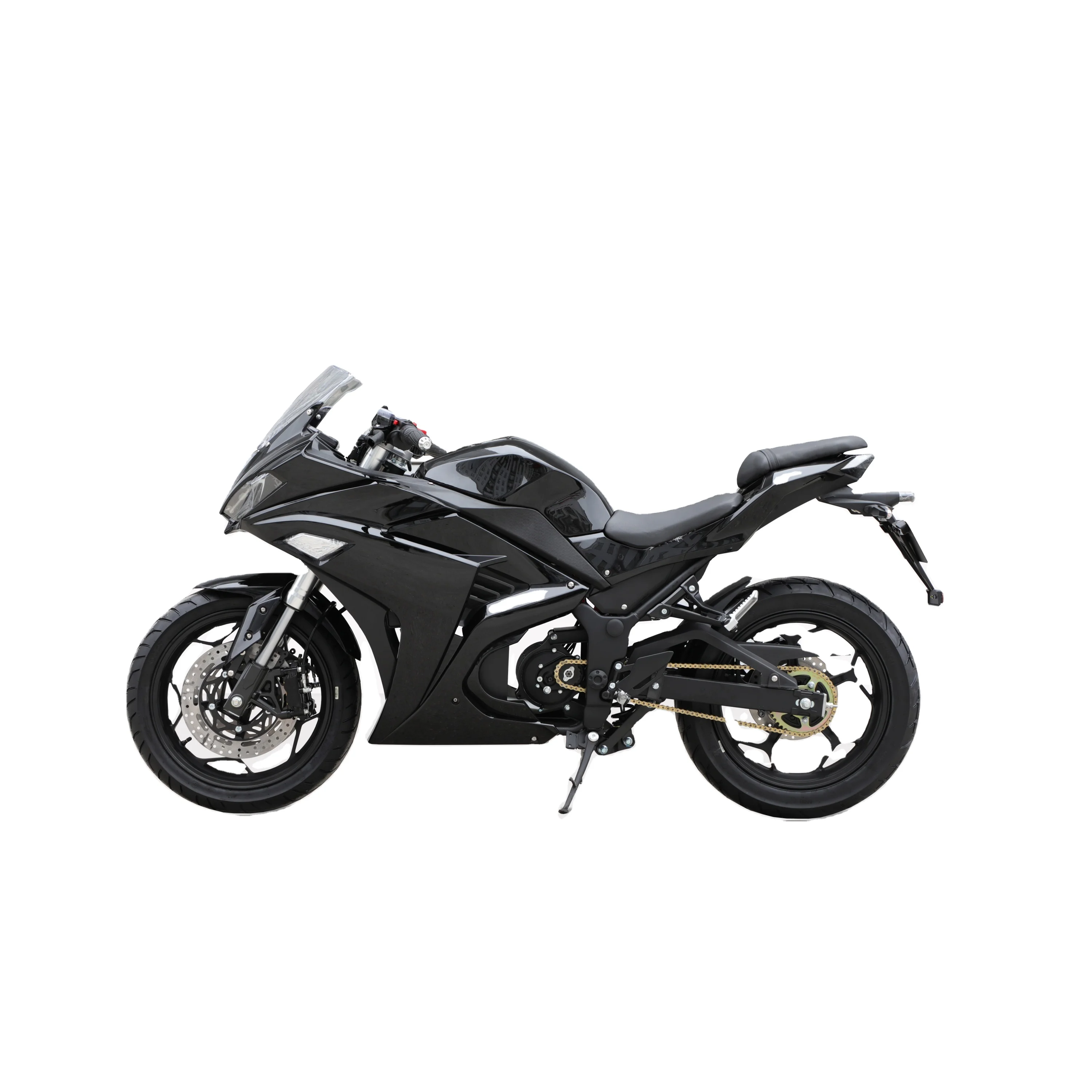 Factory 72v Mid-mounted Motor 130km/h Racing Systems Adult Chain Electric Motorcycles Electric Scooters