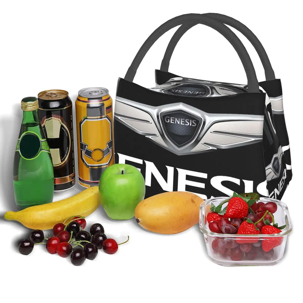 Genesis Logo Portable insulation bag for Cooler Food Office Pinic Container