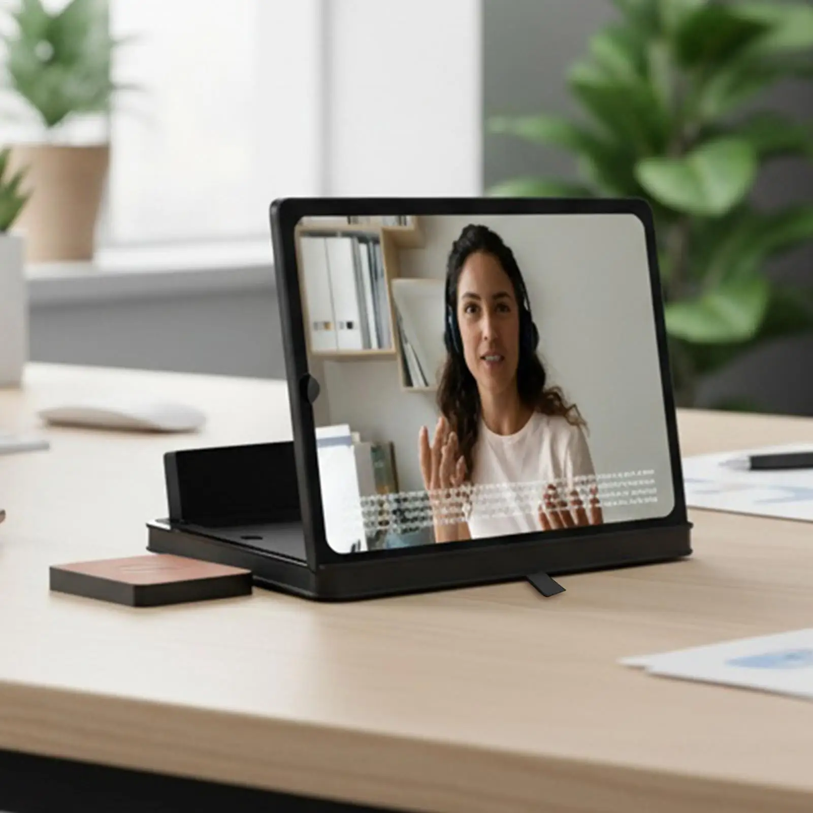 

Экранная лупа для телефона, портативный увеличитель экрана мобильного телефона высокой четкости для студентов колледжа, взрослых, женщин, мужчин, пожилых людей