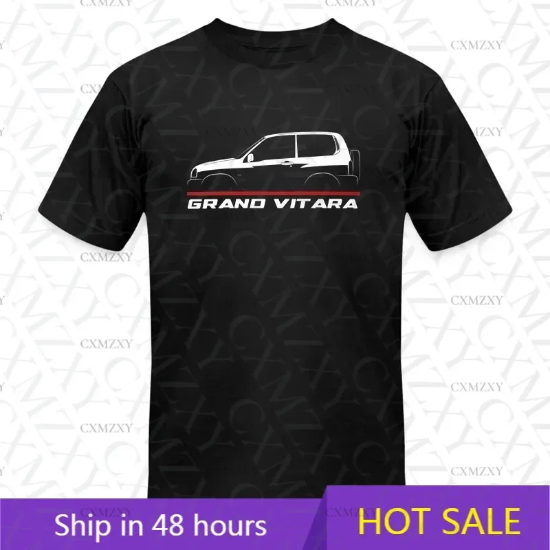 

2025 Men T Shirt Casual Suzukis Grand Vitara 1998-2006 Car Enthusiast T-shirt Graphic Summer Short Sleeves 100% Cotton S-3XL 28