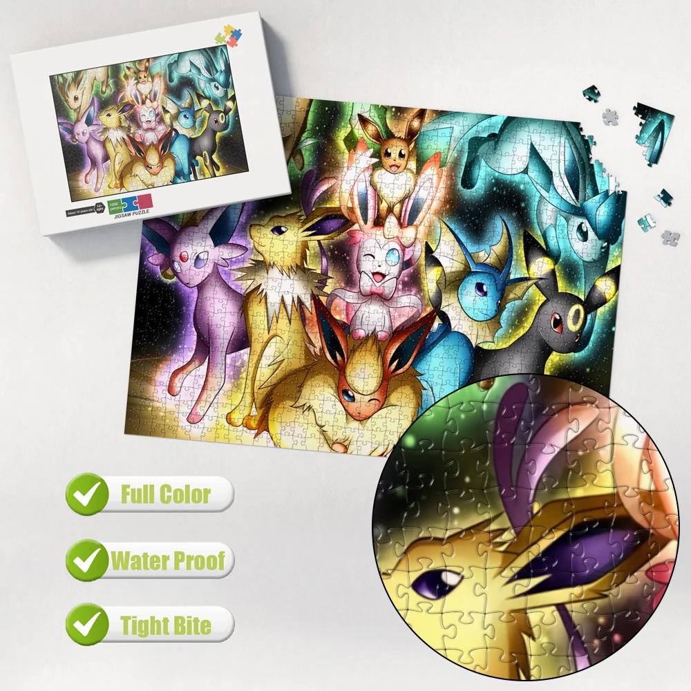 Rompecabezas de Pokemon Eeveel - Kids Educational Game 2 reseña y precio
