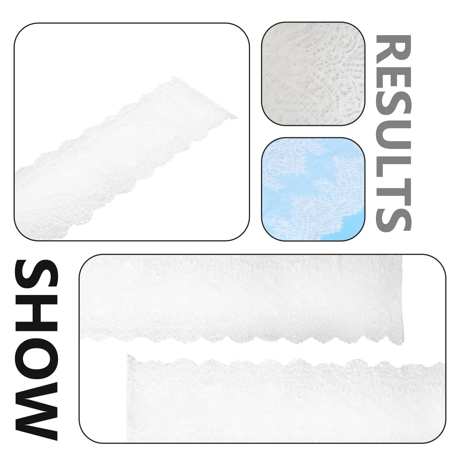 

1Pcs White Lace Tablecloth Embroidered Table Runner Dust-Proof Elegant Wedding Table Cloth Decor Vintage Style Lace Tablecloth