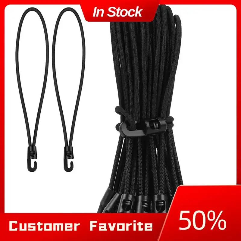 Top Sale Bungee Cord With Hooks, Pack Of 20 Expander With Hooks, 25 Cm, Multifunctional Tensioner,For Tents, Nets, Camping