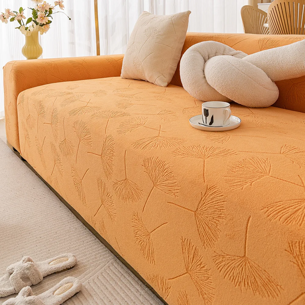 Thicken Jacquard Sofa Cover for Living Room Thick Sofa Cover 1/2/3/4 Seater L-Shaped Corner Sofa Cover