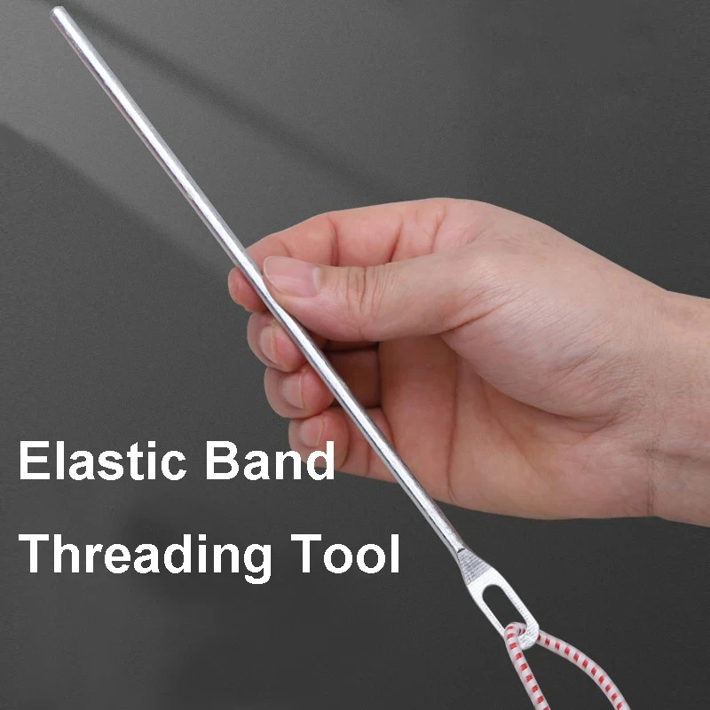 Elastic Cord Rope Threader Clip Elastics Sewing Accessories DIY Tool Sewing Loop Kit Loop Turner Hook Flexible Drawstring Thread