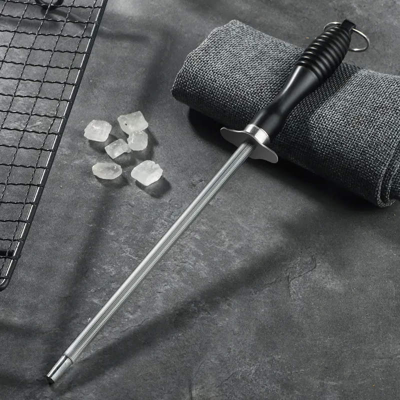 

2026 New Model Knife Sharpening Rod - Home Kitchen Anti-Slip Handle Precision Grinding Steel Belt Hanging Ring Knife Sharpening
