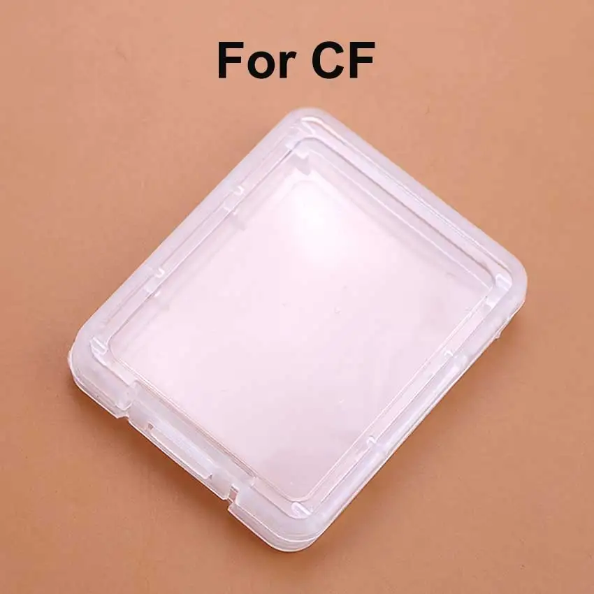 5~20pcs Clear Memory Card Case Stick SD TF CF Card Storage Box Protection Holder Transparent Cover Plastic Phone TF Card Box view 5