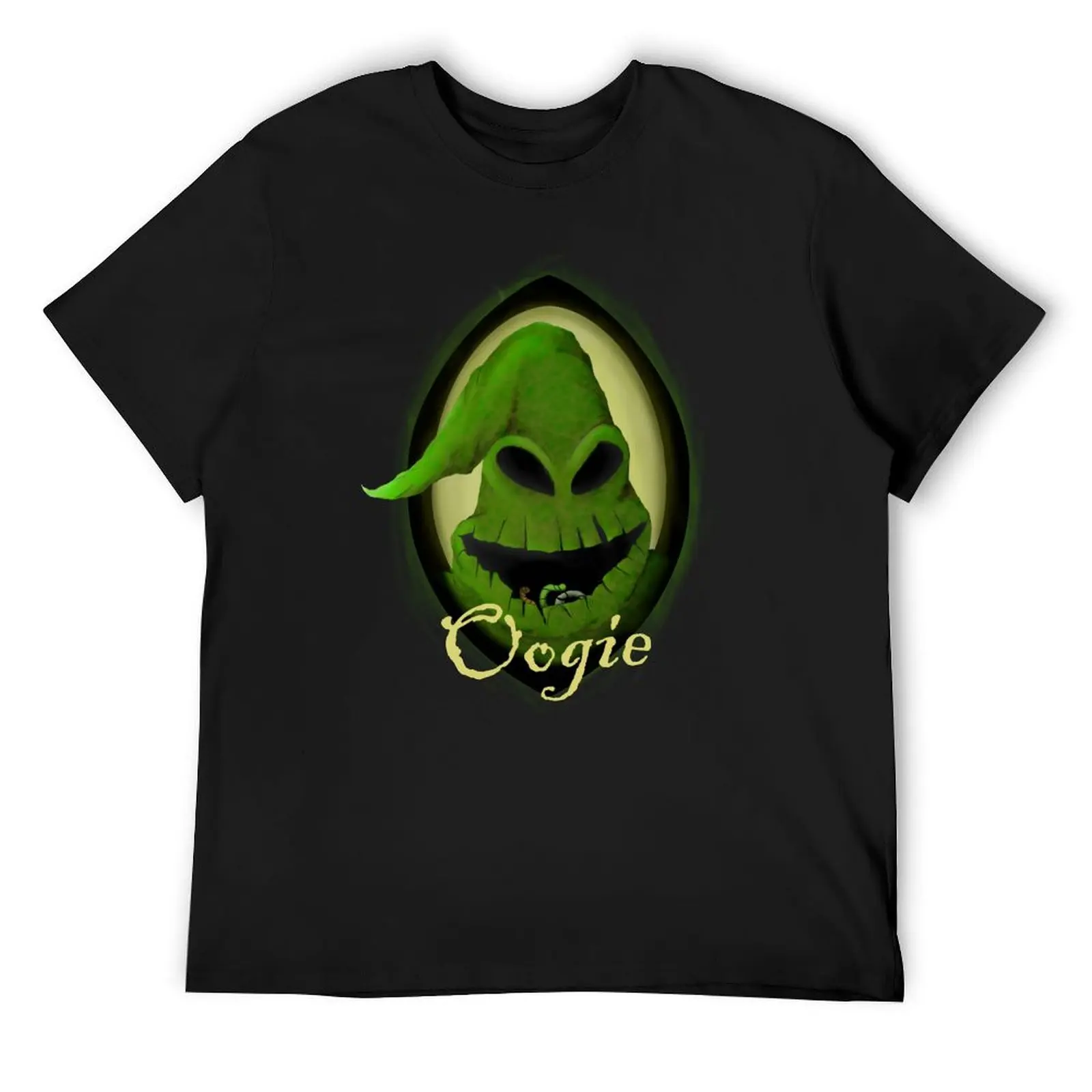 Oogie locket T-Shirt designer shirts anime clothes for a boy slim fit t shirts for men