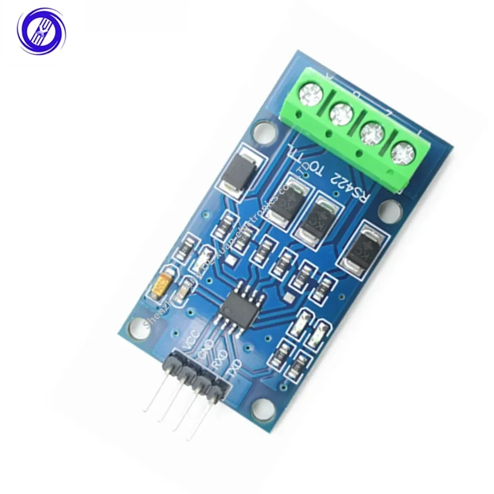 Converter Module RS422 Mutual Conversion TTL Bidirectional Signal Full Duplex 422 to Single-chip MAX490