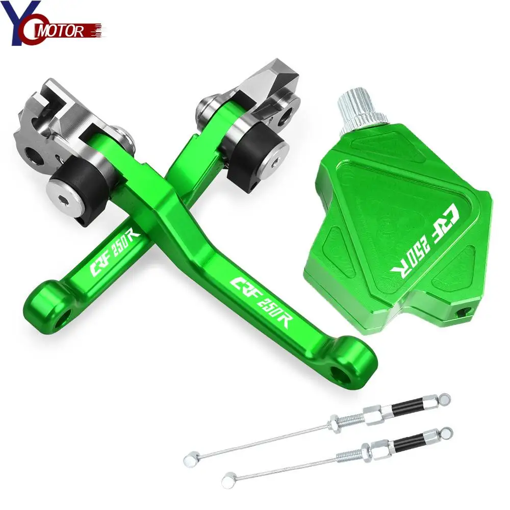 

For HONDA CRF 250R CRF450R 2007-2018 CRF 450 R Motorcycle Brake Clutch Lever Stunt Clutch Easy Pull Cable Lever System Aluminum