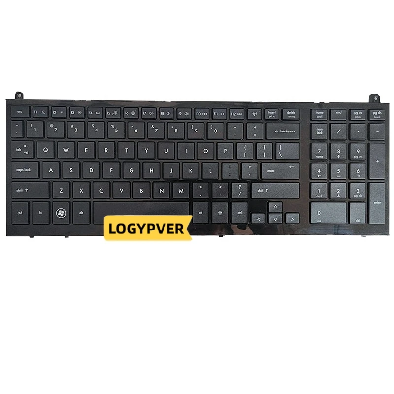 

Keyboard For HP FOR Probook 4520 4520S 4525S 4525 Black English Laptop with Frame Screw Post
