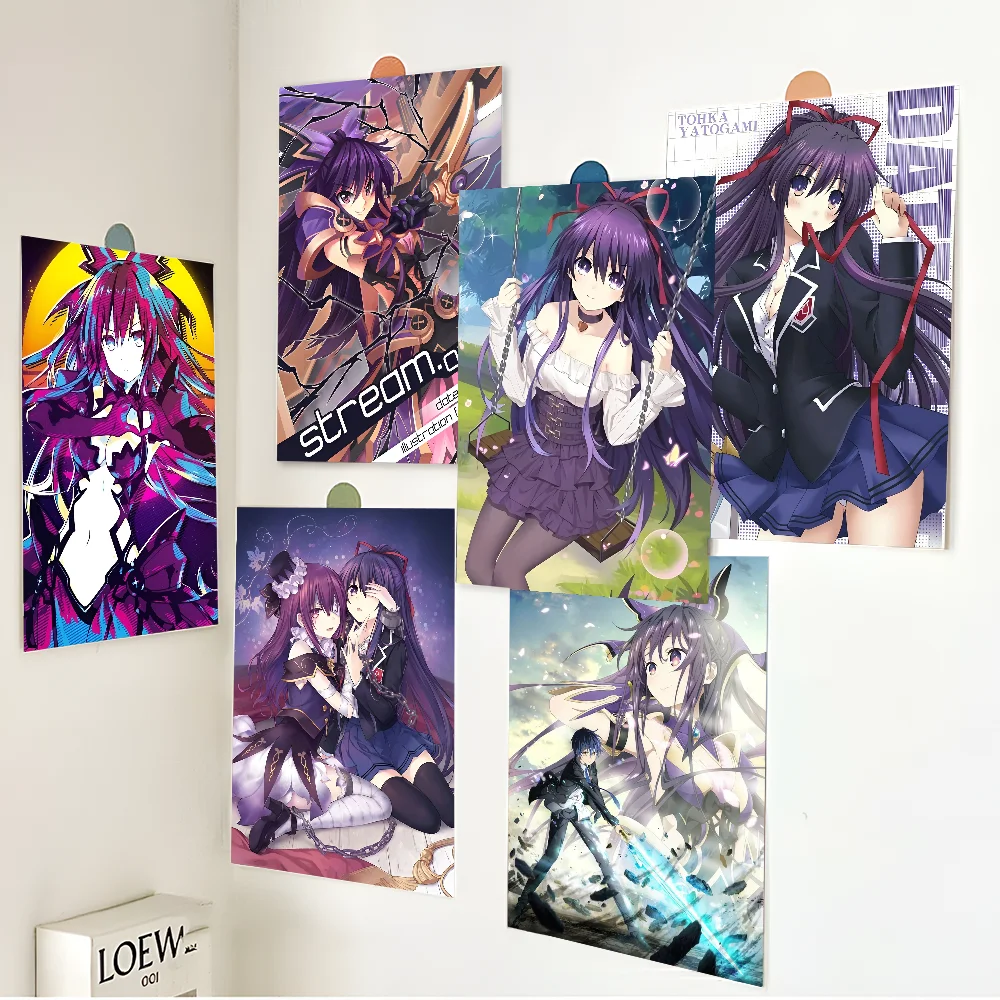 DATE A LIVE Yatogami Tohka Good Quality Prints And Posters Whitepaper Prints Posters Artwork Wall Decor