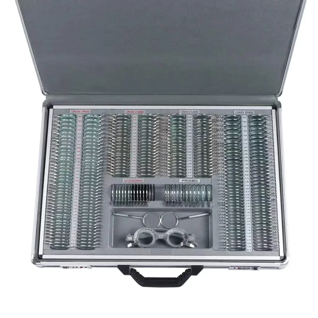 

Hot Sales Cost Effective Optical Equipment 232 Pcs Trial Lens Set Optometry Box For Eyesight Testing