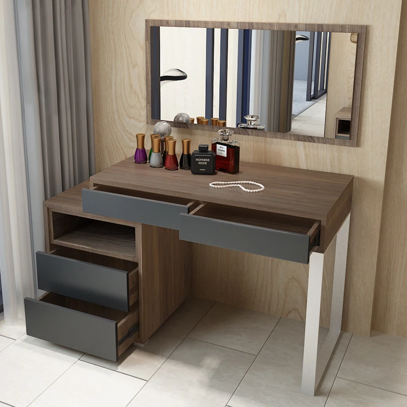 

Super september discount walnut wooden drawers dresser storage dressing table for locker room