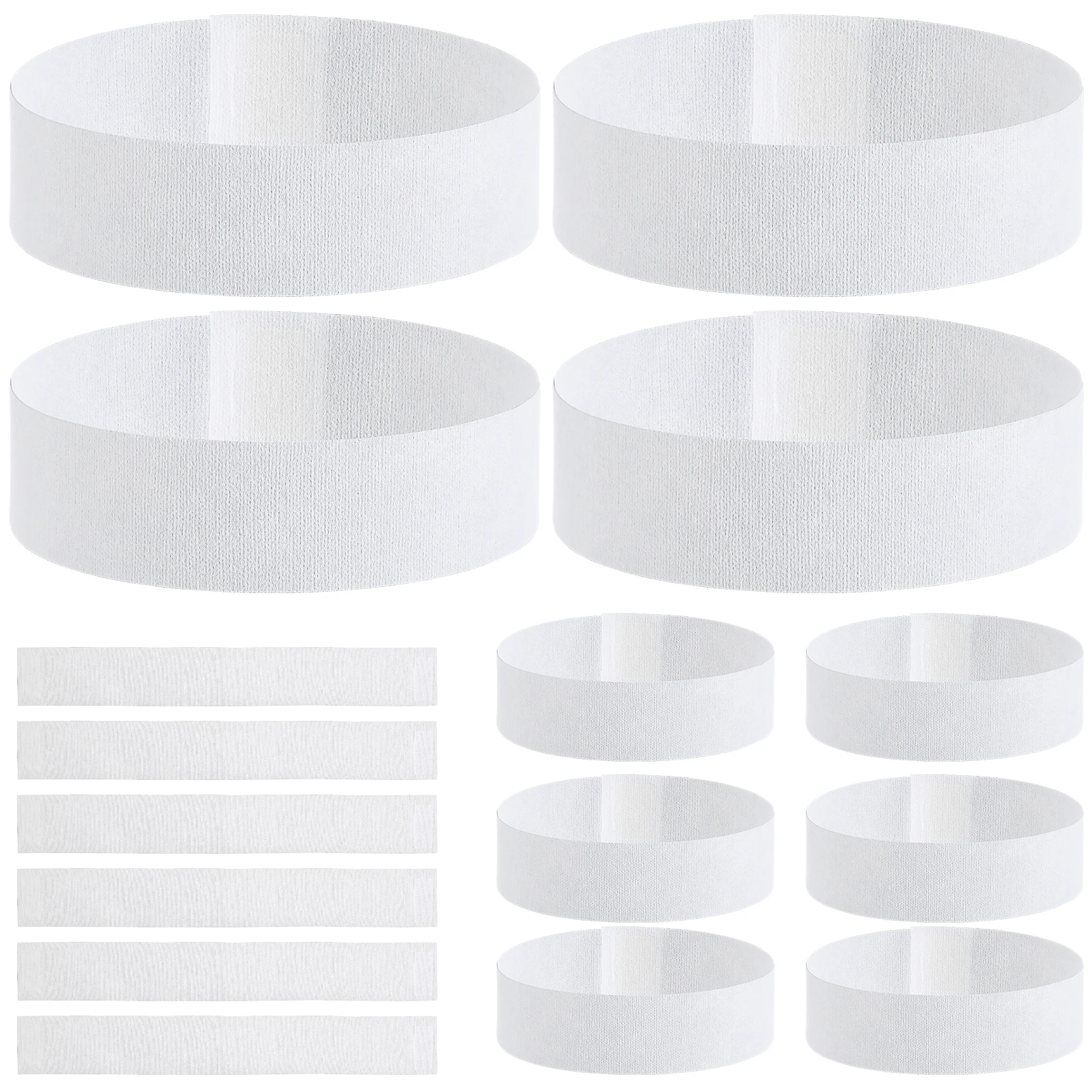 

30Pcs Facial Headband Disposable Spa Head Wraps for Skincare Routine Easy Wear Fastening Comfortable Fit All Sizes