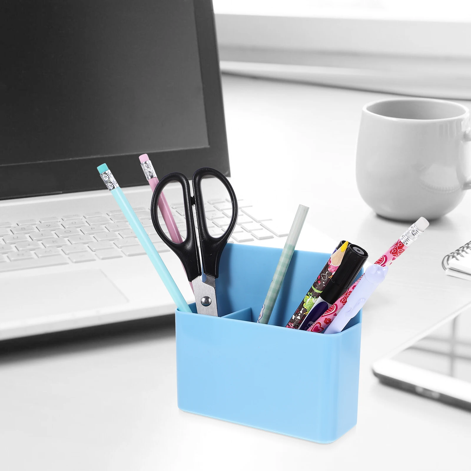 

2 Pcs Container Magnetic Storage Box Child Pen Holder for Whiteboard Pp Marker Holders