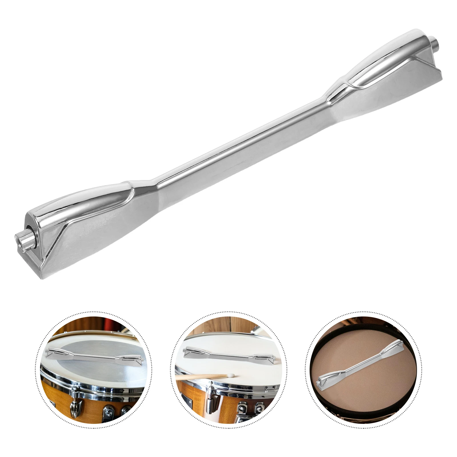 

2 Pcs Conga Drums Tuning Lugs Parts of Marching Snare Accessories Drumming Silver Bass Steel