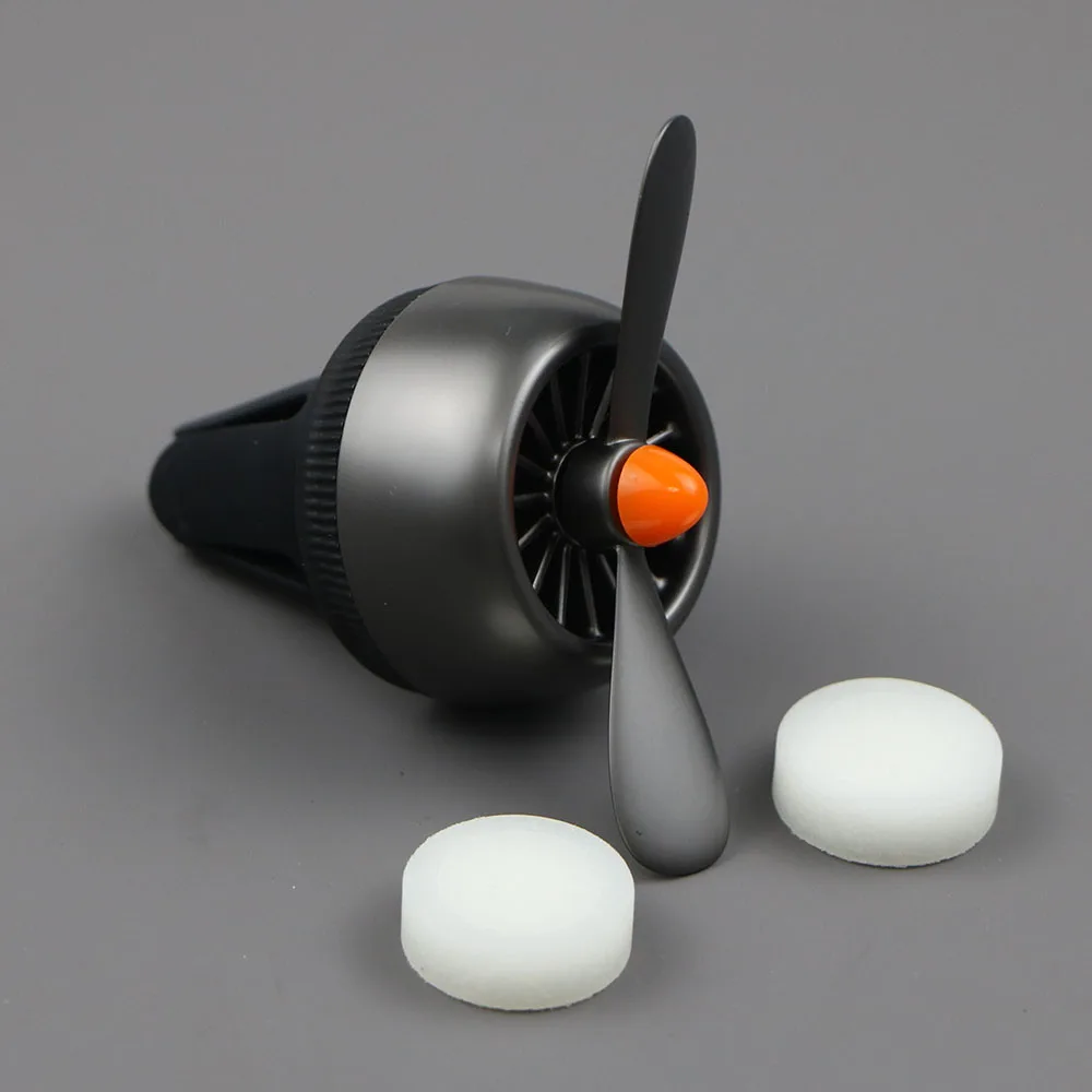 Matte Car Air Fresheners Rotating Propeller Outlet SEA Fragrance For VW Audi