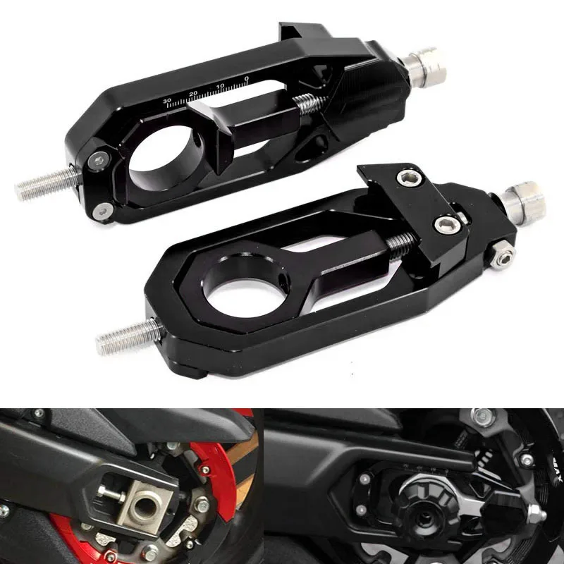 

TMAX 560 мотоциклетные алюминиевые регуляторы цепи с ЧПУ, натяжители Catena для YAMAHA TMAX 530 560 TMAX 530 DX/SX TMAX 560 TMAX 560